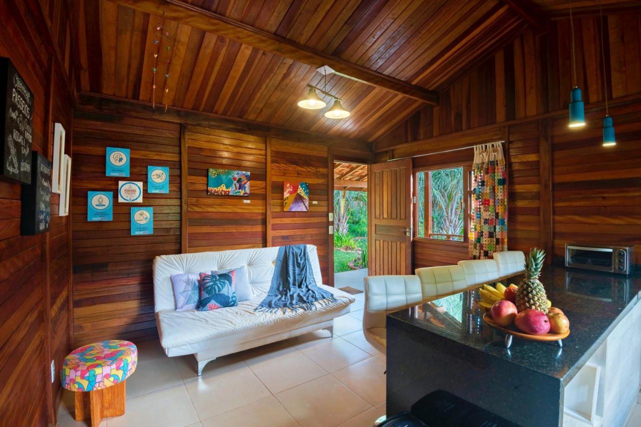 Casinha De Madeira No Vale Do Capao Villa Luaran gambar