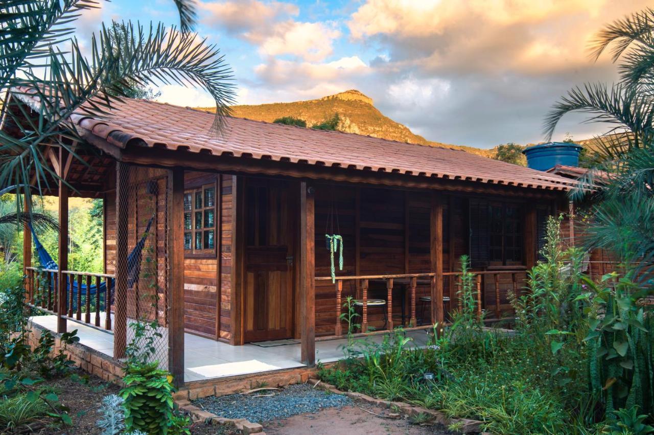 Casinha De Madeira No Vale Do Capao Villa Luaran gambar